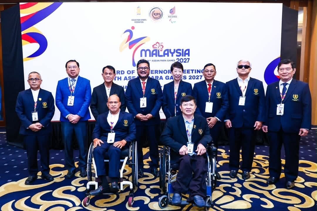 APSF Board of Governors group photograph for the 14th ASEAN Para Games, Kuala Lumpur.