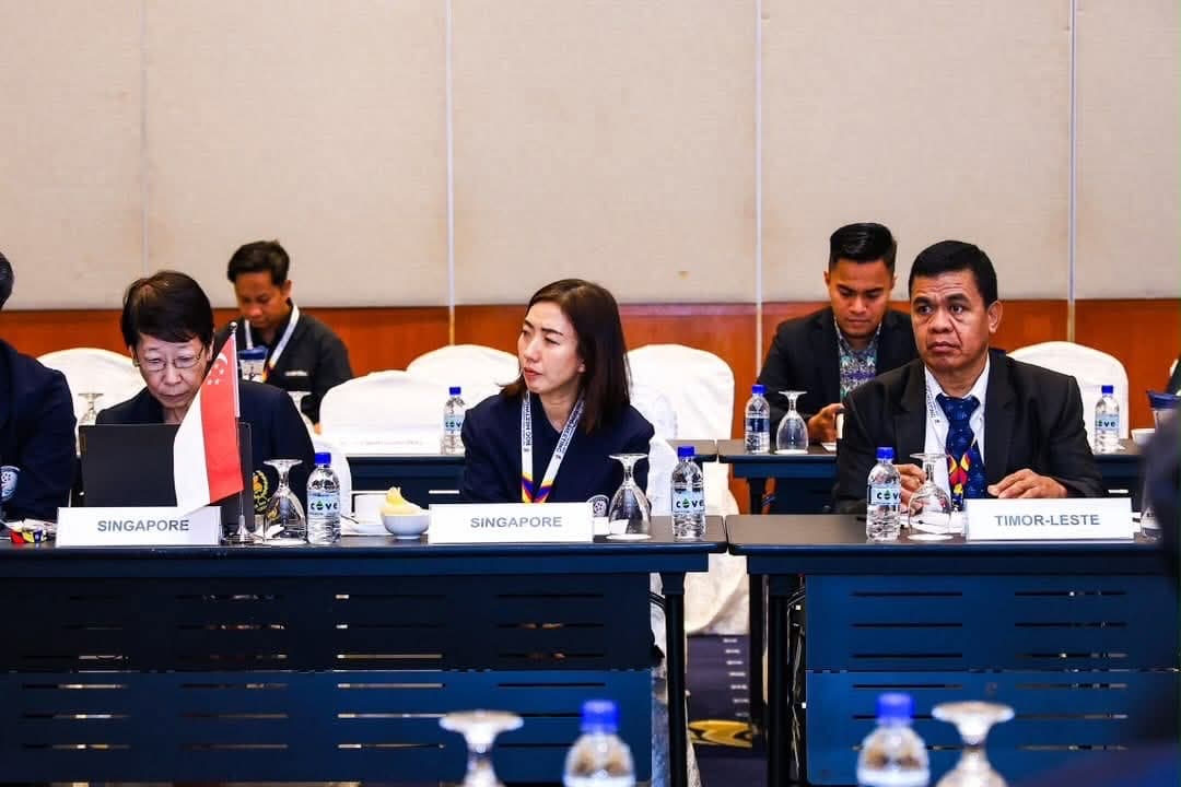 Singapore and Timor-Leste delegates at the APSF Board of Governors meeting.