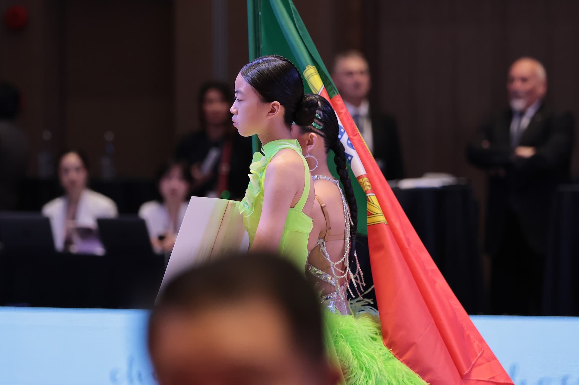 A junior DanceSport athlete at the WDSF Malaysia Open.